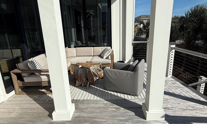 Isle of Palms House | Ocean Views & Private Pool Steps from the Beach!