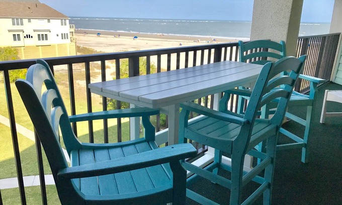 Isle of Palms Condo | Oceanfront Condo - Beautiful Setting For a Memorable Vacation IOP Permit#P-00560