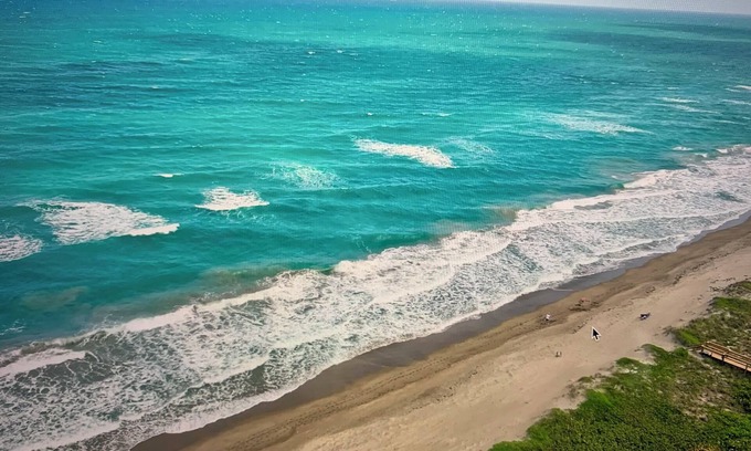 Stuart Condo | OCEANFRONT CONDO ON HUTCHINSON ISLAND STUART-CORNER WITH PANORAMIC OCEAN VIEWS