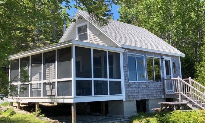 Steuben Cottage | Oceanfront Cottage, Spectacular Views. Hodgkins Haven