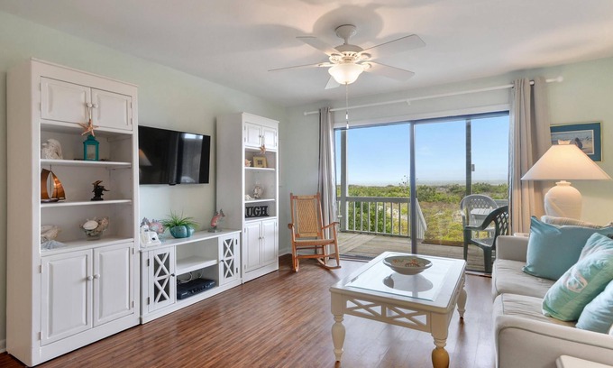 Oceanmarsh Subdivision Condo | Oceanfront, Huge Deck and Gorgeous View
