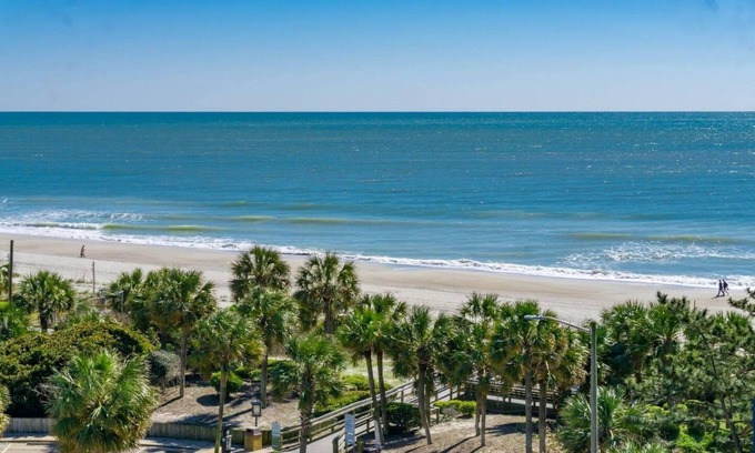 Myrtle Beach Condo | Oceanfront Resort, Great Views, King Bed, 7 Pools!