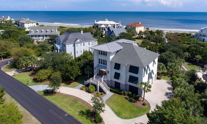 Debordieu Colony House | Oceanfront Retreat Game Room, Ocean Views & Direct Beach Access.