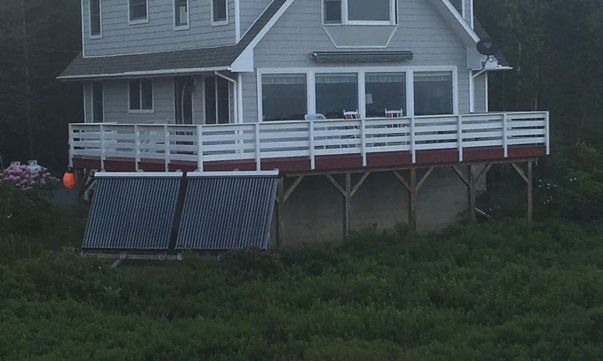 Prospect Harbor House | Oceanside cottage with Spectacular views! Ledgeview Cottage.