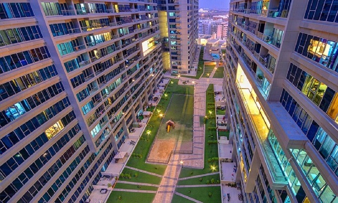 Dubai Apartment | Octavius Holiday Home, Large 2 BR Apt near Global Village & Dubai Outlet Mall