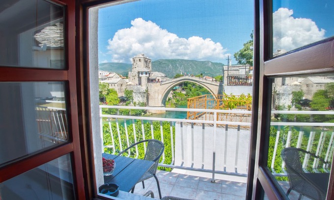 Mostar Old Town Apartment | Old Bridge Apartment 1| UNESCO Word Heritage Site