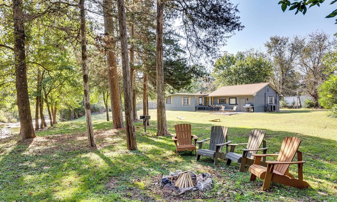 Royal House | On-Site Creek & Spacious Yard: Family Gem in Royal