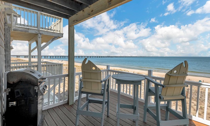 Chic's Beach Condo | ON THE BEACH! Stunning Beachfront Property!