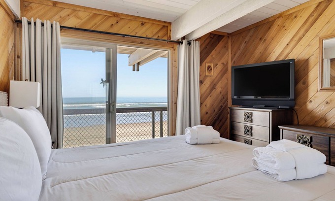 La Selva Beach House | On the Water: Oceanfront Sand Dollar Beach Townhome with Stunning Views & Direct Beach Access