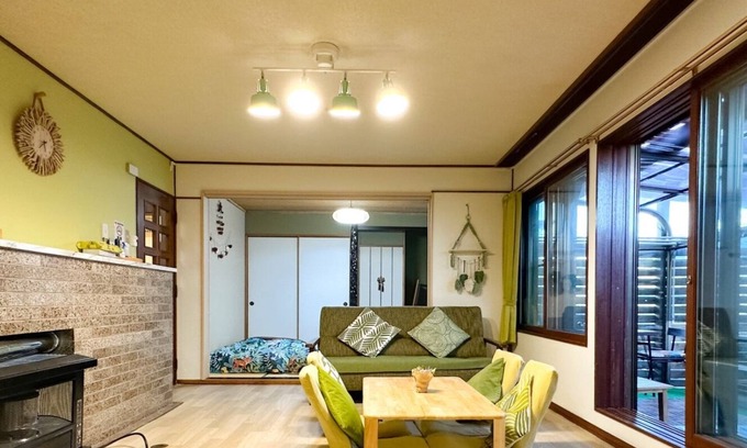 Shiraoi House | One group one building with natural hot springs /Shiraoi-gun Hokkaidō