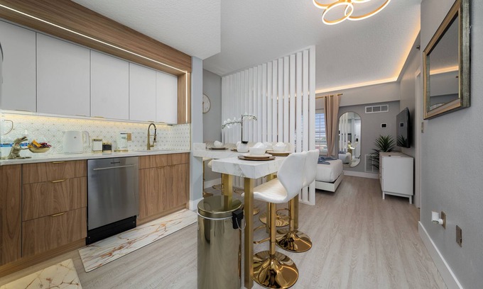 Florida Central Atlantic Coast Apartment | Orlando 2BR Apt, Full Kitchen, Near Epic Universe