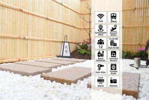 Soemon-cho Villa | Osaka Shinsaibashi Dotonbori Courtyard Villa