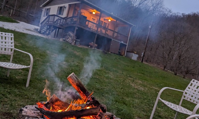 Wingett Run House | "Our Little Piece of Heaven" Private cabin located in Wayne's National Forest