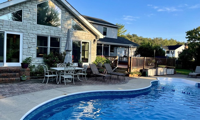 Chillicothe House | Our pool will open May 1st, 2025. 1st floor bedroom added.