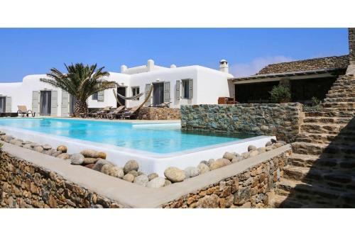 Agios Stefanos Villa | Outstanding Mykonos Villa - 7 Bed - Villa Bellacqua - Stunning Aegean Sea Views - Agios Stefanos