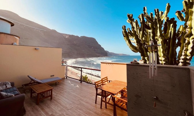 San Felipe Apartment | OvertheOcean Big terrace and XL Bed