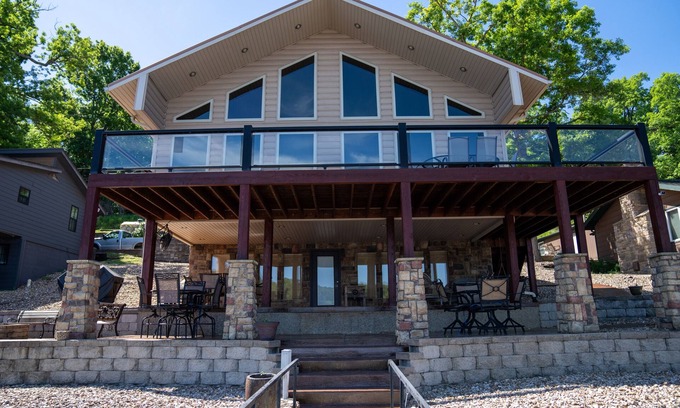 Gravois Mills House | Ozark Retreat in Gravois Mills, Sleeps 12, Private Dock