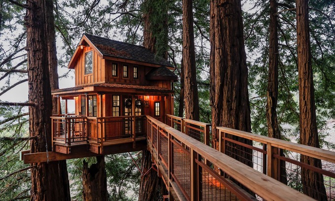 Watsonville Cabin | Pacific View Treehouse