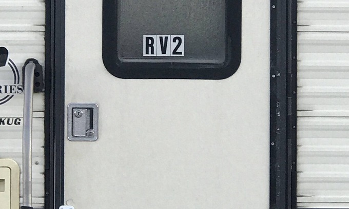 Crystal House | Pahrump Camper/RV2 Death Valley, front sight.