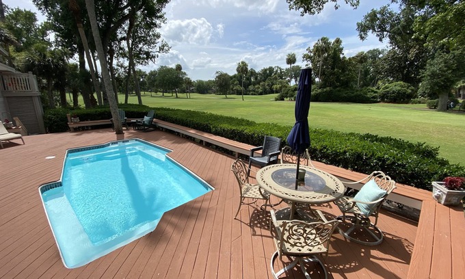 Palmetto Dunes House | Palmetto Dunes Home on 1st Tee Fazio Golf Course