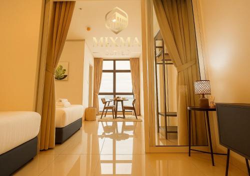 Downtown Kota Kinabalu Apartment | Panoramic Seaview KK City The Shore at Mixma Suites