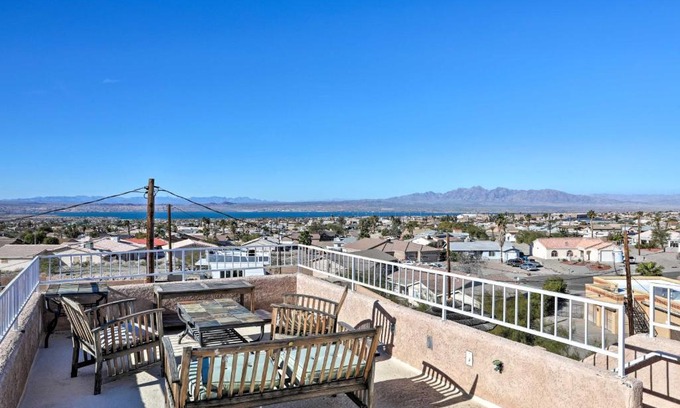Lake Havasu City House | Patio, Rooftop Deck and Mtn Views Lake Havasu Home!