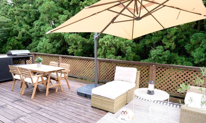 Futo Cottage | Peaceful 2BRhouse w/ natural Onsen, Spacious outdoor garden, 15minfrom staby car