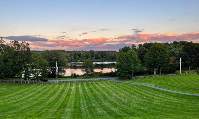 Swan Lake House | Peaceful 4-bedroom escape to Bethel Woods with WiFi, AC, lake view