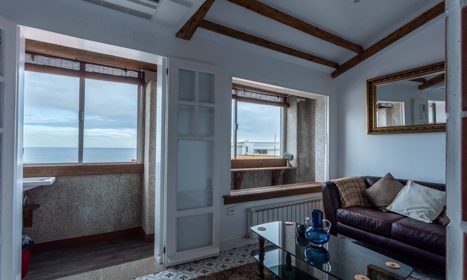 La Coruna Apartment | Penthouse with terrace and sea views.