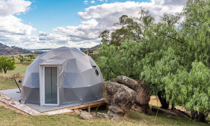 Darbys Falls House | Peppertree Dome at La Paloma Farm