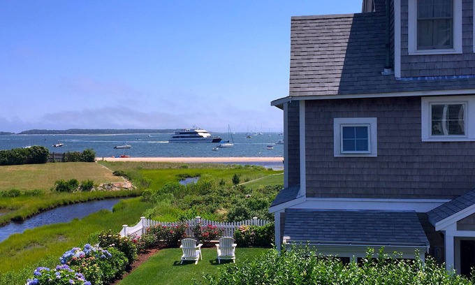 West Yarmouth Cottage | Perfect cottage/gorgeous view, steps to beach. AC, outdoor shower & grill, wifi