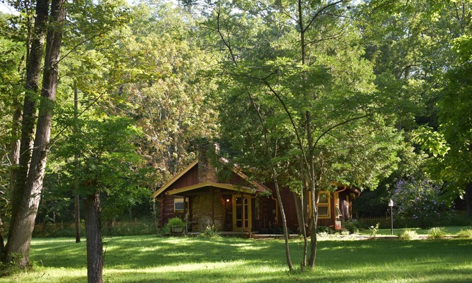 Helmsburg Cabin | Pet-friendly, 110-year-old cabin.