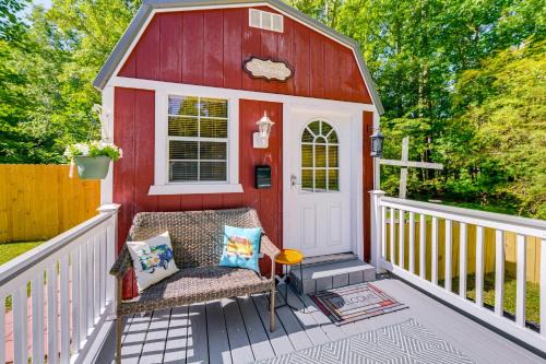 Raleigh Apartment | Pet-Friendly Raleigh Tiny Home with Patio