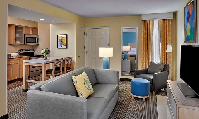 Chesterfield Hotel | Pet-friendly Suite with Private Kitchen! Close to Faust Park & Butterfly House!