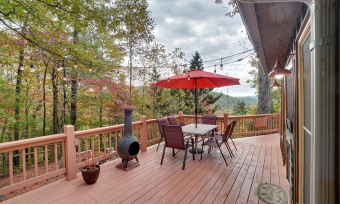 Clayton House | Picturesque Clayton Cabin with Mountain Views!