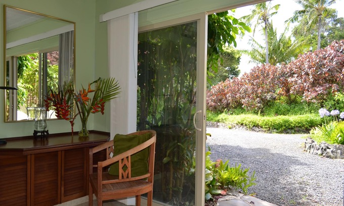 Haiku Cabin | Plumeria Room on a Lush Farm on Maui's North Shore
