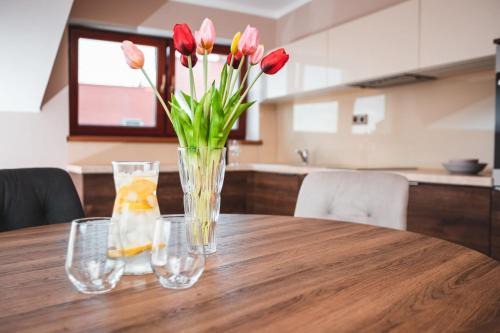 Podoli Apartment | POINT flat, beautiful view from terrace to Prague Castle