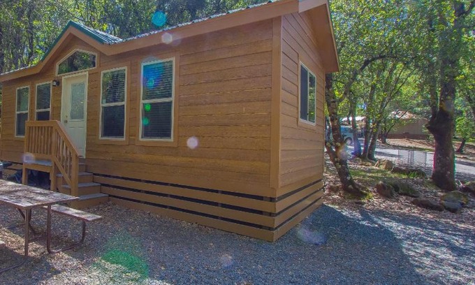 Lotus Resort | Ponderosa Camping Resort One-Bedroom Cabin 4