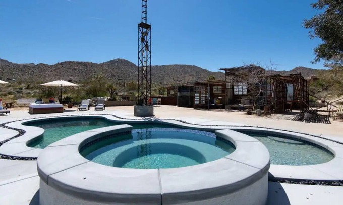 Joshua Tree Highlands House | Pool - Spa - Views - 5Min > Park - Quiet Compound