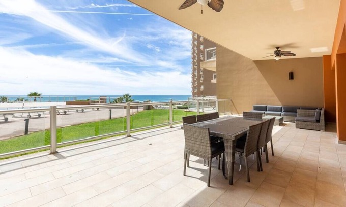Puerto Penasco Resort | Poolside Perfection: Ground Floor Condo with Bunk Bed Area, Ground Floor Condo Steps From the Pools