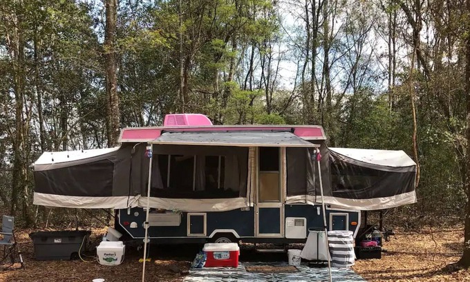 Jesup House | Pop up camp with Little Lulu!