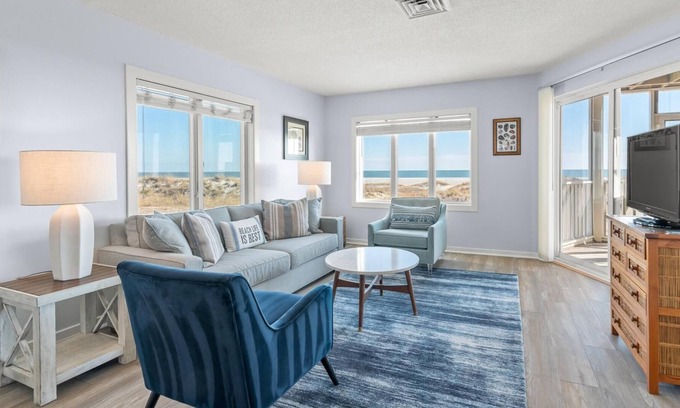 Isle of Palms Condo | Port O'Call B 104, Ocean INCREDIBLE VIEWS AND EASY ACCESS