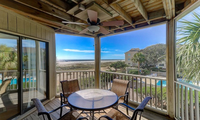 Isle of Palms Condo | Port O'Call E 204 - Great Ocean Views