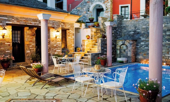 Volos Bed & Breakfast | Portaria Pool Gem - Palladio Standard Room