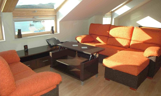 Portosin Apartment | Portosín Penthouse, sea views, garage