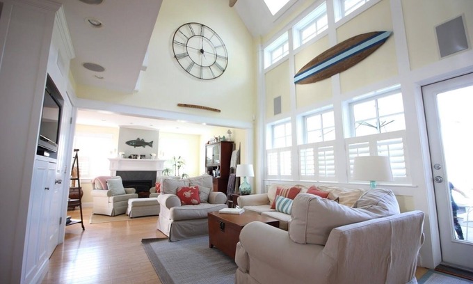 Narragansett House | Pottery Barn Beach House - Featured in “So-RI” magazine! Labor Day now Available