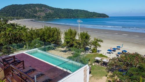 Indaia Hotel | Pousada Conca di Mare - Restaurante - Pé na areia