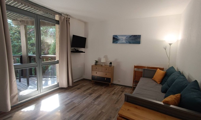 Pra Loup Apartment | Pra Loup 1600 - Studio with balcony.