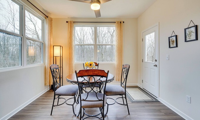 Johnstown Cottage | Private Backyard! Spacious Home 25 Mi to Columbus