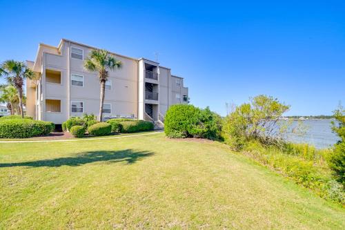 Gulf Stream Estates Apartment | Private Beach and Pool Access Murrells Inlet Condo!